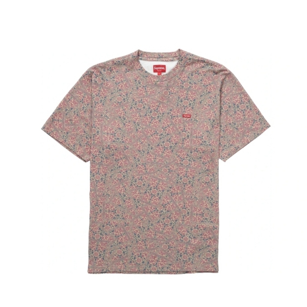 New supreme M box logo floral Tee